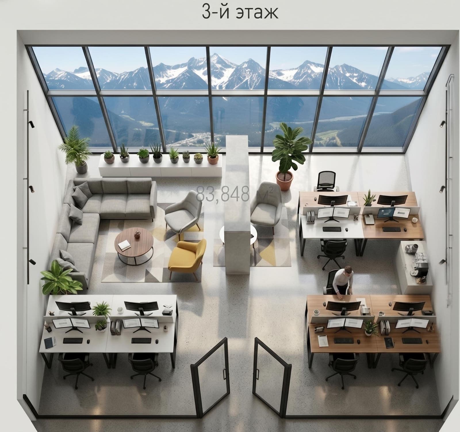 Открыть планировку 83,848 м²